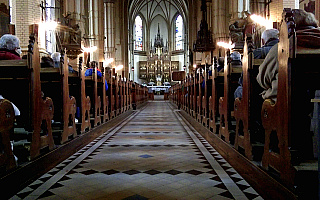 Ołtarz w kościele Najświętszego Serca Pana Jezusa w Olsztynie poddano gruntownej renowacji Ołtarz w kościele Najświętszego Serca Pana Jezusa w Olsztynie poddano gruntownej renowacji